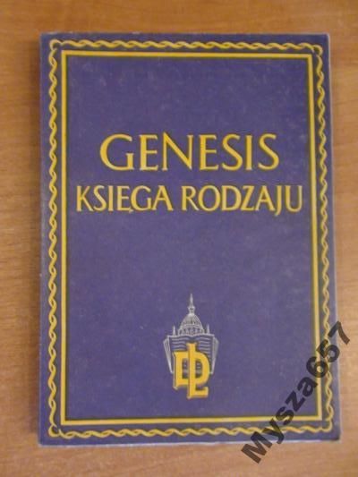 Jakubiec GENESIS KSIĘGA RODZAJU