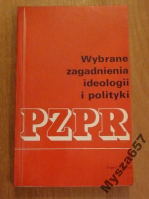 Łyskowa Wybrane Zagadnienia Ideologii