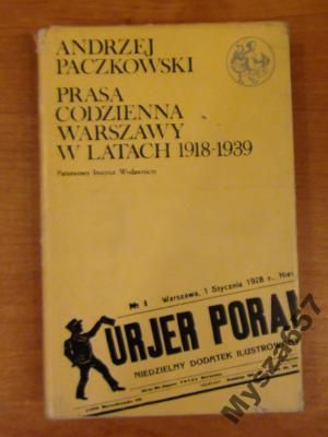 Paczkowski PRASA CODZIENNA WARSZAWY