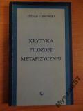 Krytyka Filozofii Metafizycznej
