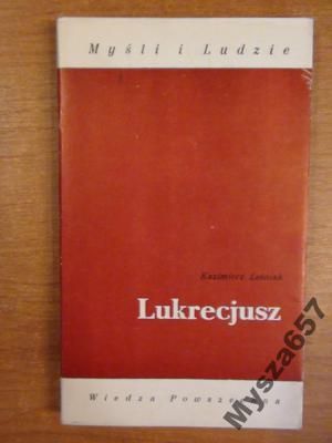 LUKRECJUSZ Myśli i ludzie