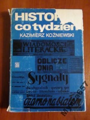 HISTORIA CO TYDZIEŃ szkice czasopisma