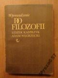 Wprowadzenie Do Filozofii