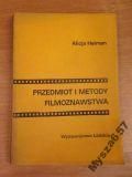 Przedmiot i metody filmoznawstwa