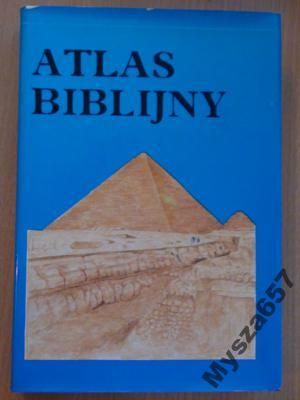 ATLAS BIBLIJNY mapy biało-czarne i kolorowe