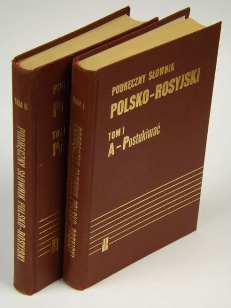 Stypuła Ryszard-Podręczny słownik polsko-rosyjski, t. I-II