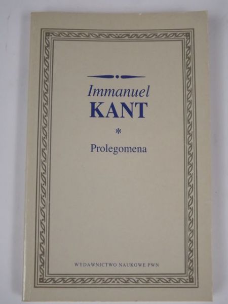 Prolegomena, BKF