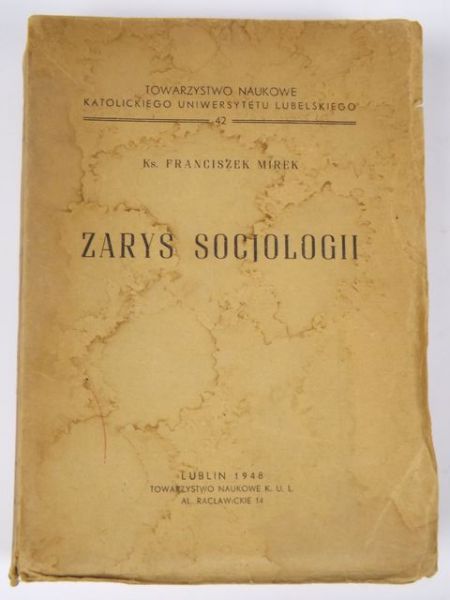 Zarys socjologii, 1948 r.
