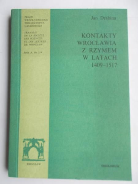 Kontakty Wrocławia z Rzymem w latach 1409-1517