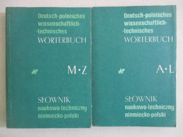 Słownik naukowo-techniczny niemiecko-polski, t. 1-2