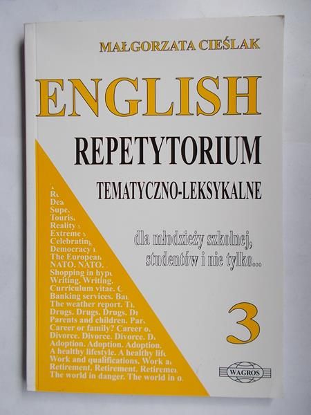 English - Repetytorium tematyczno- leksykalne