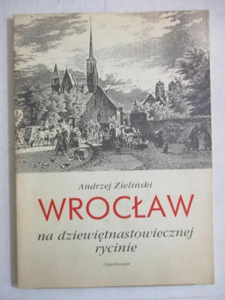 Wrocław na dziewiętnastowiecznej rycinie