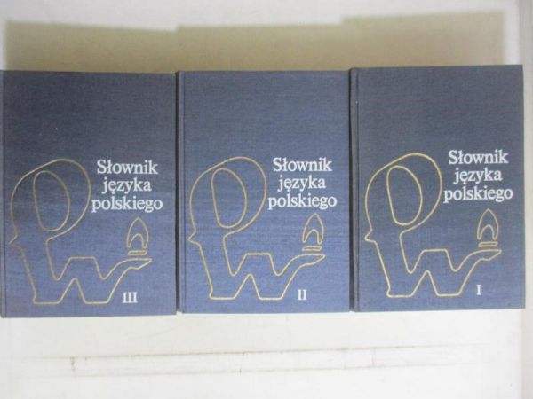 Słownik języka polskiego, Tom I - III