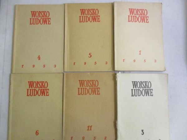Wojsko ludowe, Tom I, III - VI, XI