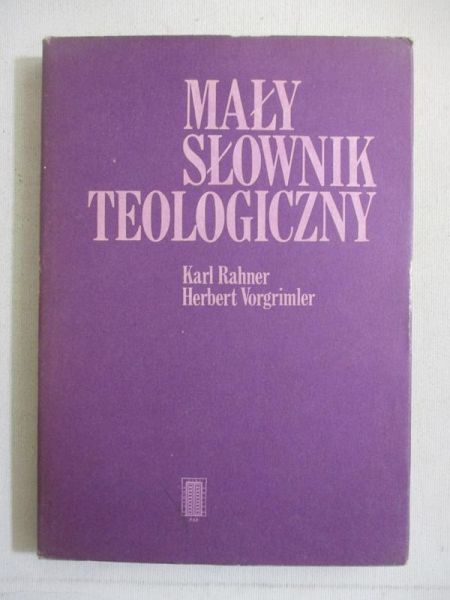 Mały słownik teologiczny