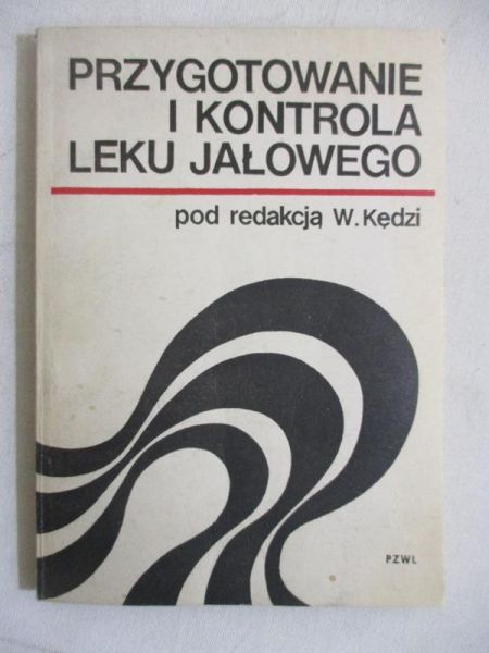 Przygotowanie i kontrola leku jałowego