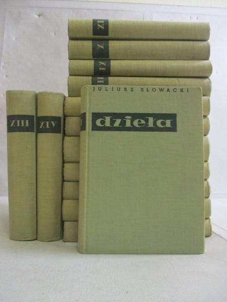 Słowacki Juliusz - Dzieła, tom I-XIV