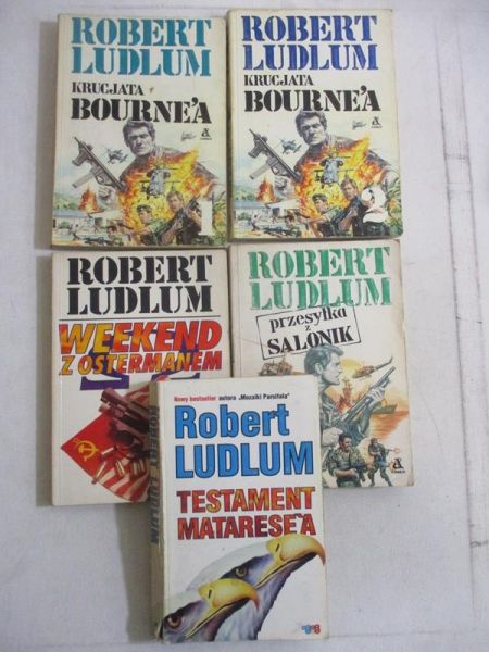 Ludlum Robert- Zestaw 5 książek