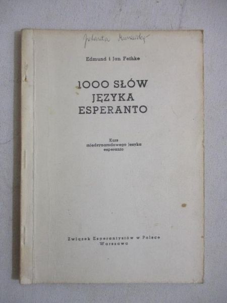 1000 słów języka Esperanto
