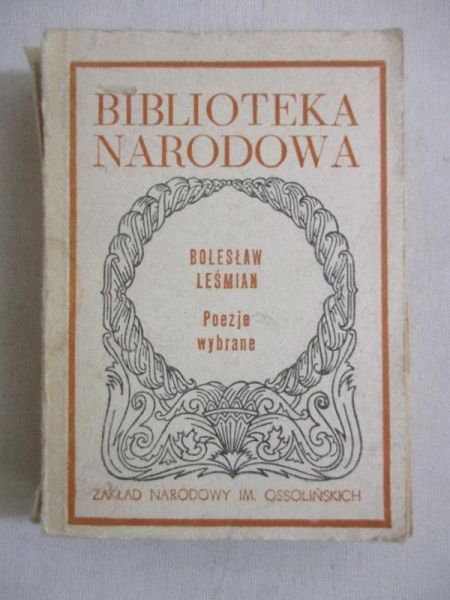 Poezje wybrane, BN