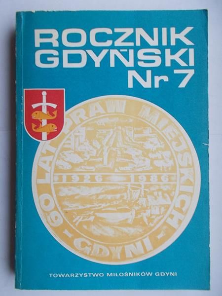 Miciński Jerzy (red.) - Rocznik Gdyński Nr 7