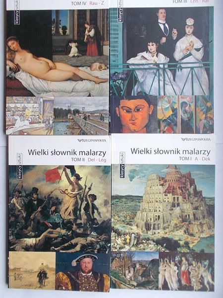 Wielki słownik malarzy. t. I-IV