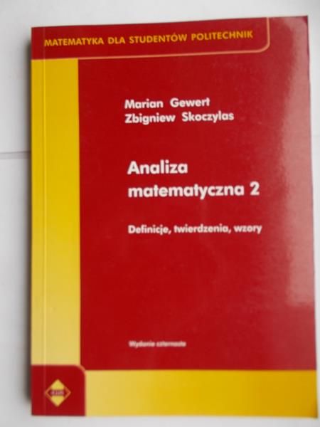 Analiza matematyczna 2
