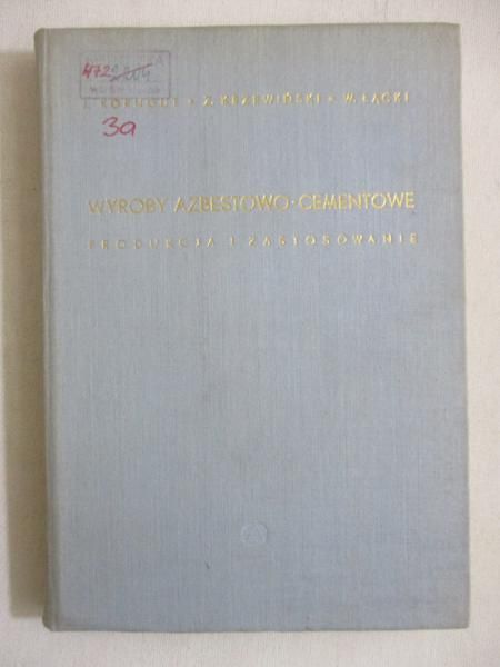 Wyroby azbestowo-cementowe
