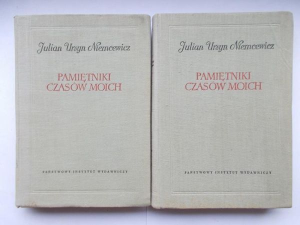 Niemcewicz Julian - Pamiętnik czasów moich. Tom I-II