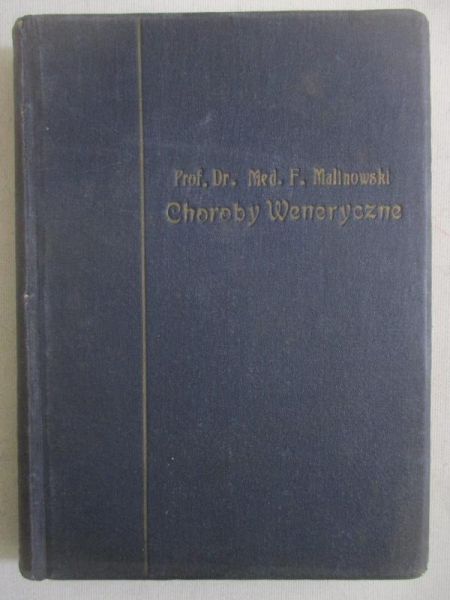 alinowski . - Choroby weneryczne, 1932 r.