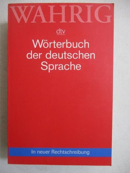Worterbuch der deutschen Sprache