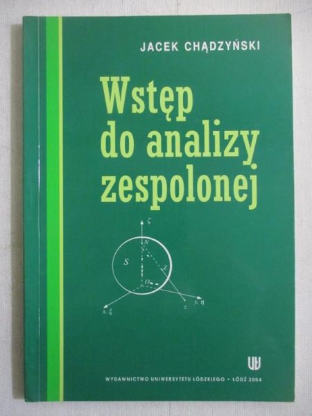 Wstęp do analizy zespolonej