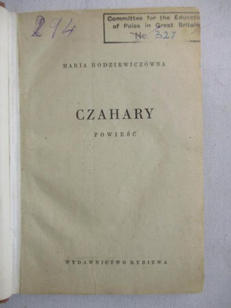 Czahary, 1946r.