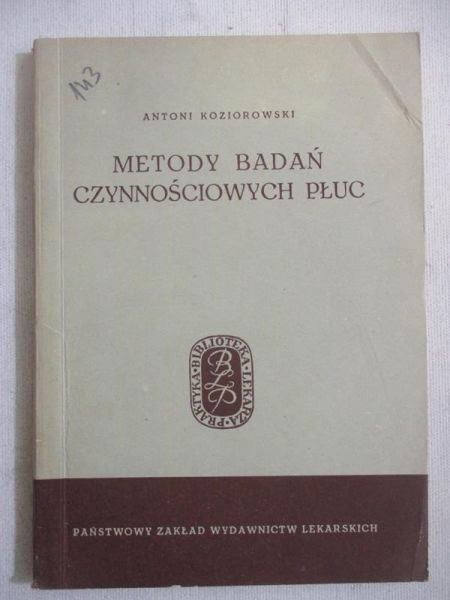 Metody badań czynnościowych płuc.