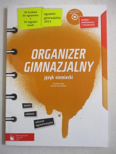 Organizer gimnazjalny j. niemiecki