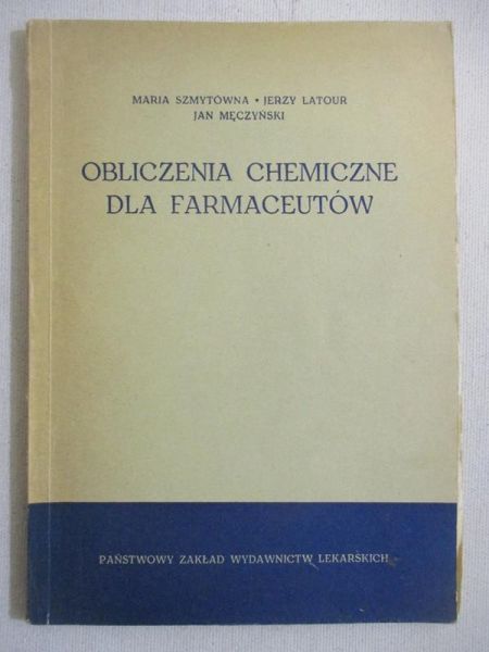Obliczenia chemiczne dla farmaceutów