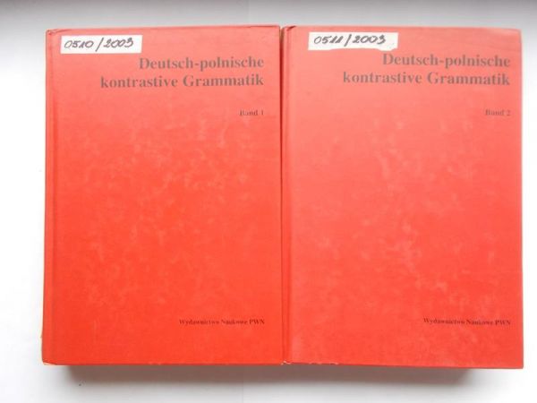 Engel Ulrich  - Deutsch-polnische kontrastive Grammatik, Tom I-II