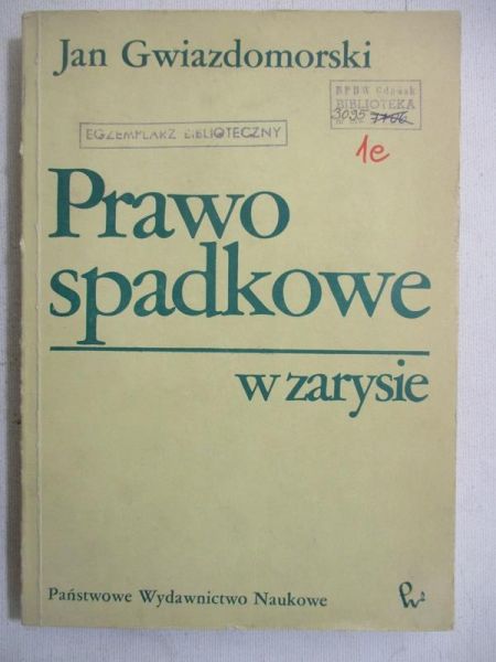 Prawo spadkowe w zarysie