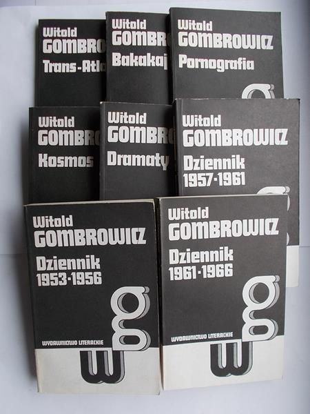 Dziennik 3 tomy/Pornografia/Dramaty/Kosmos/Bakakaj/Trans-Atlantyk