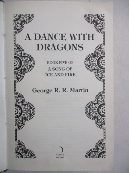 A dance with dragons