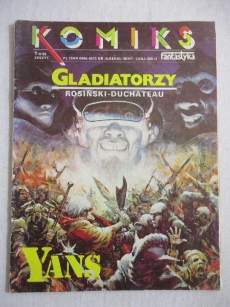 Gladiatorzy. Fantastyka, zeszyt 1/6 1989