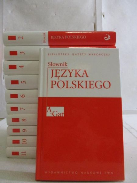 Biblioteka Gazety Wyborczej: Słowniki, Tom I-XI