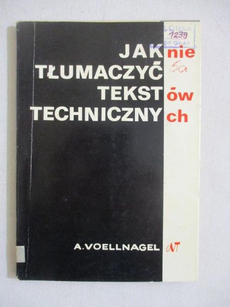 Jak nie tłumaczyć tekstów technicznych