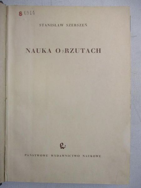 Nauka o rzutach