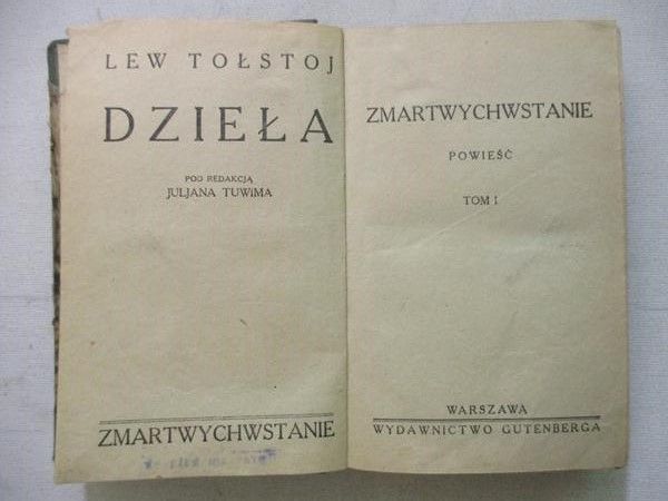Dzieła, 1928 r.