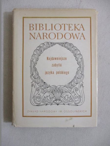 Najdawniejsze zabytki języka polskiego