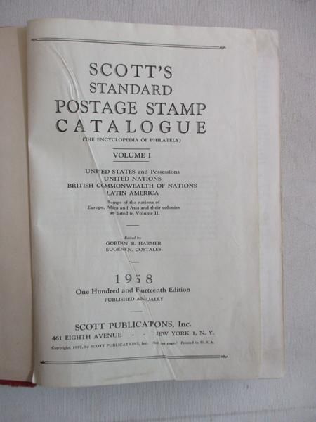 Harmer G. R. (ed.) - Scott's Standart Postage Stamp Catalogue, vol. 1