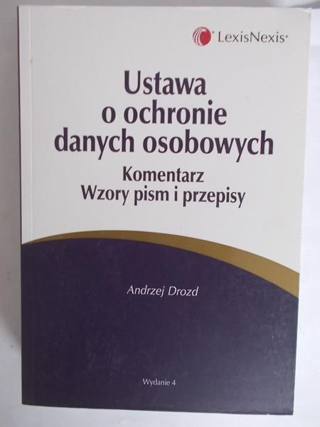 Ustawa o ochronie danych osobowych