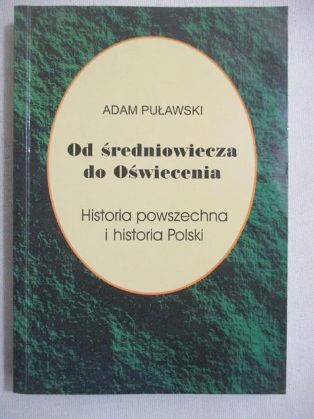 Od średniowiecza do Oświecenia