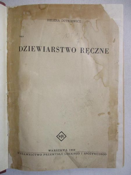 Dutkiewicz Helena - Dziewiarstwo ręczne
